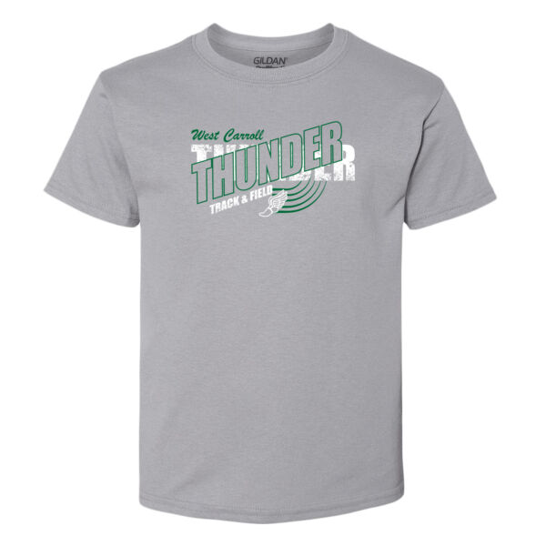 West Carroll Thunder Track 2026 - DryBlend® Youth T-Shirt Thumbnail