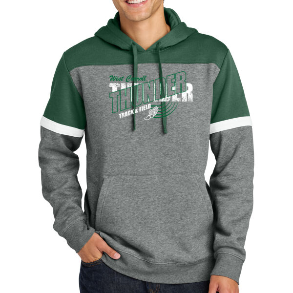West Carroll Thunder Track 2026 - Drive Fleece Colorblock Hoodie Thumbnail