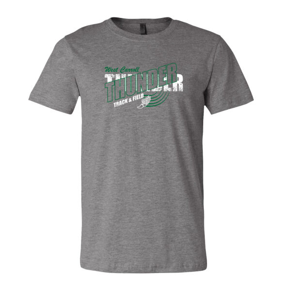 West Carroll Thunder Track 2026 - CVC Jersey Tee Thumbnail