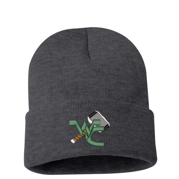 West Carroll Thunder Track 2026 - 12" Solid Cuffed Beanie Thumbnail